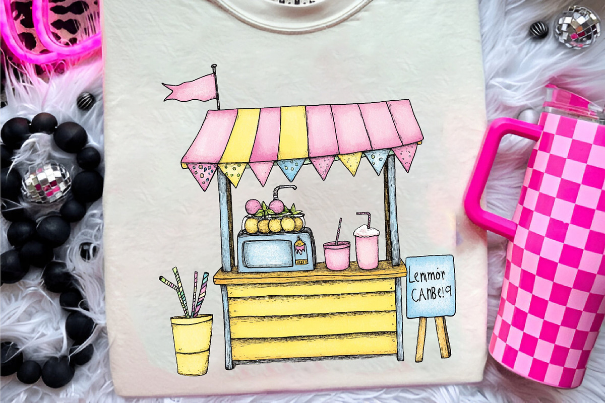 Picnic Party Music festival clipart, an Illustration by CreationArt (Photo 8 of 8)