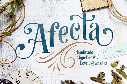 Afecta Typeface, a Serif Font by Ilham Herry