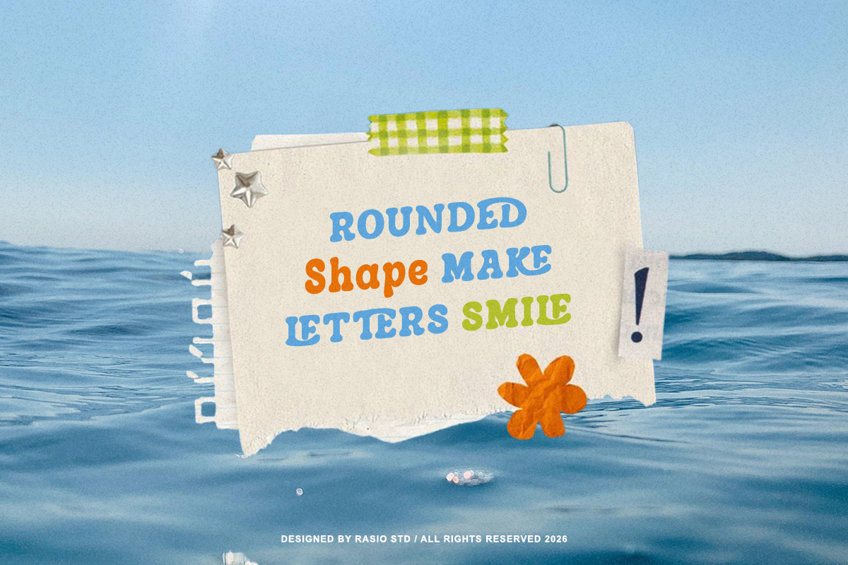 Torkue Bold Rounded Display Font, a Serif Font by Rasio Studio (Photo 9 of 9)