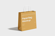 Paper Bag Mockup, a Packaging Mockup by Cutna Studio (Thumbnail 3 of 8)