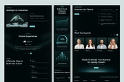 RiseOn - IT Solution Landing Page, a Websites & App Template by peterdraw (Thumbnail 3 of 3)