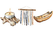 Driftwood & Coastal Decor Clipart, an Illustration by Pixels.Craft (Thumbnail 7 of 8)