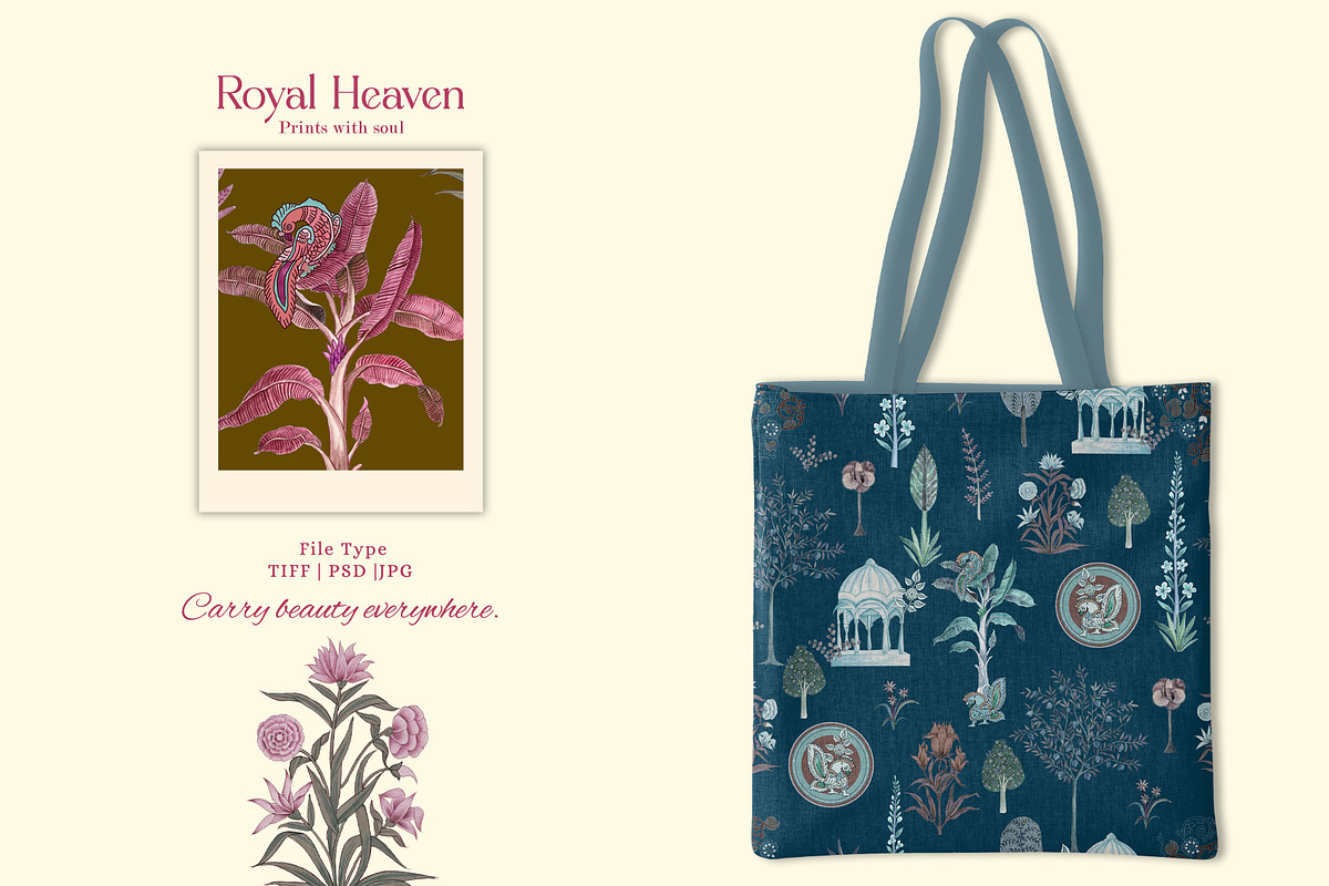 Royal Heaven Prints & Patterns, a Pattern Graphic by GND ART STUDIO (Photo 4 of 8)