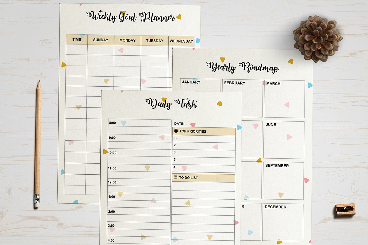 Goal Vision Board, Dream Planner, a Templates & Theme by Wow Designs (Photo 6 of 9)