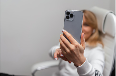 woman taking selfie, a Holiday Photo by piter.goskov