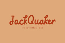Jack Quaker Handwriting Font