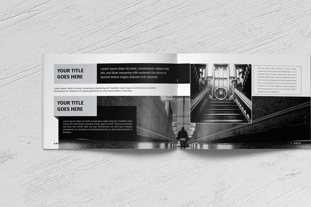 A5 Architecture Brochure, a Brochure Template by New Lines (Photo 11 of 12)