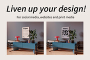 Framed Poster Mockup Bundle MADONNA, a Household Mockup by Bonumo (Thumbnail 7 of 10)