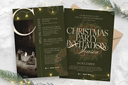 Christmas Flyer Template, a Flyer Template by BrandPacks (Thumbnail 1 of 5)