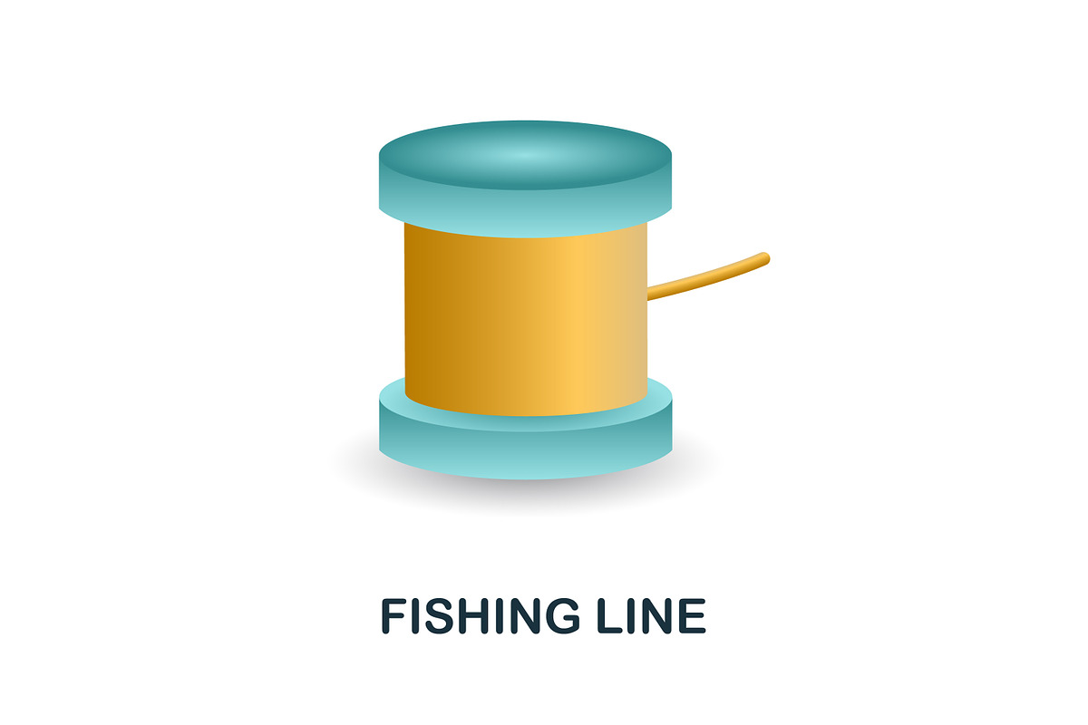 Fishing 3D Icons Set Bundle, an Object Graphic by Aimagenarium@gmail.com (Photo 9 of 21)