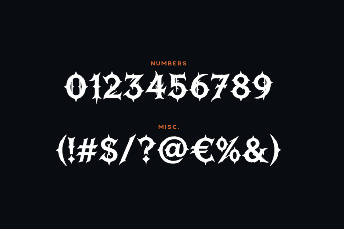 Forge Typeface, a Font by Tugcu Design Co. (Photo 4 of 4)