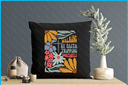Retro Boho Christian Walking Faith, a Graphic by Creativeusart (Thumbnail 3 of 4)