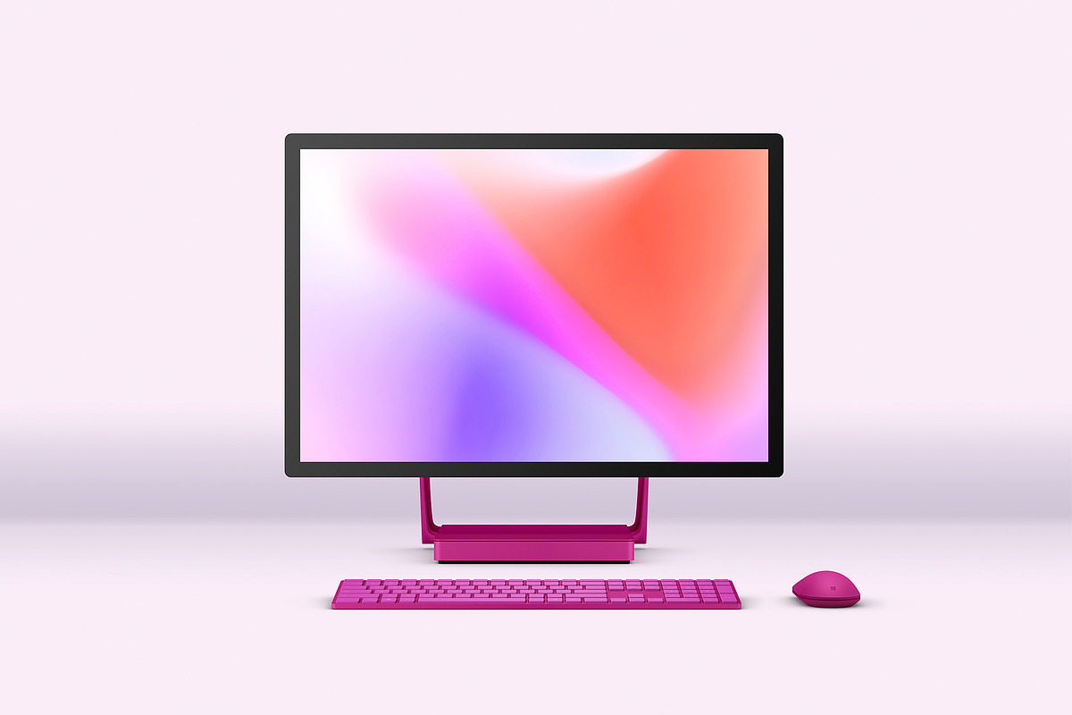 Desktop Surface Studio 2 - Mockups, an iPhone Mockup by Asylab (Photo 8 of 51)