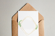 Geometrical frames with watercolor, an Illustration by Annakristal (Thumbnail 3 of 3)