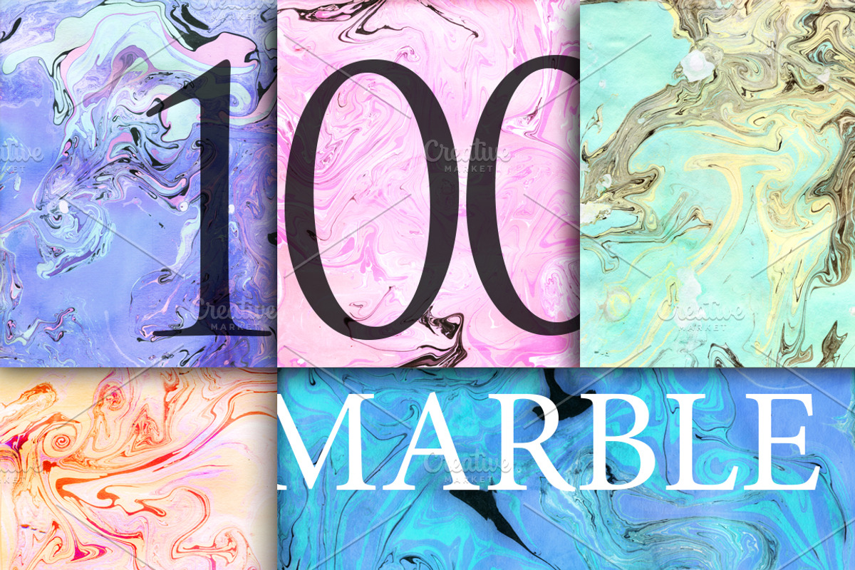 100 Marbled textures, a Texture Graphic by holaholga (Photo 1 of 7)