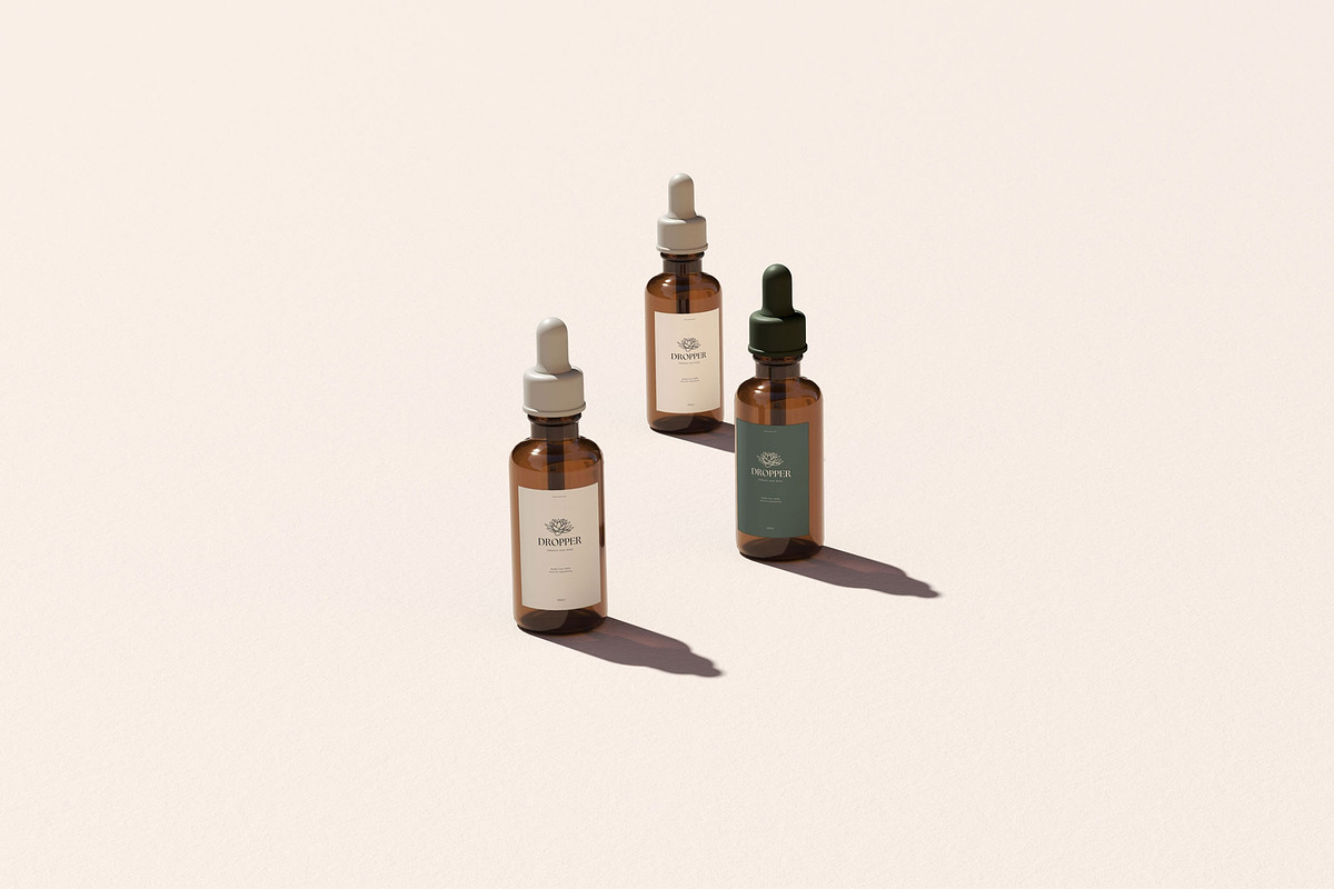 Dropper Mockup Collection, a Packaging Mockup by Mockup Line (Photo 4 of 9)