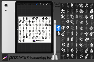 Leaf Set 2 Procreate Brush Stamps