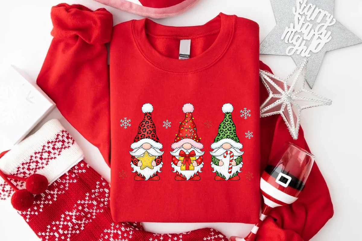 Christmas Gnome Png, Gnomes Design, an Illustration by Libby Wishes (Photo 6 of 8)