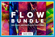 Flow Bundle—300 fluid paint textures, a Texture Graphic by Chroma Supply (Thumbnail 1 of 34)