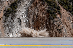 A landslide occurred on Whanganui, a Nature Photo by ZinetroN