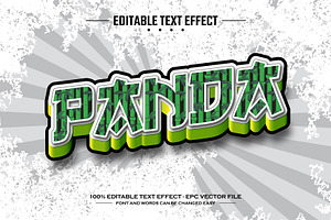 Panda 3D Editable Text Effect