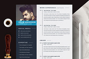 Resume Template, a Resume Template by X-Type (Thumbnail 4 of 7)