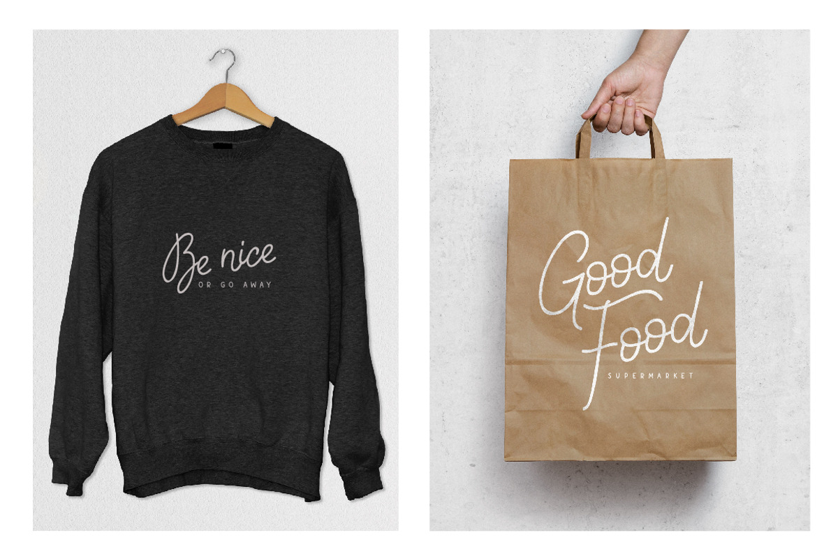 Raisia Script Font preview 5
