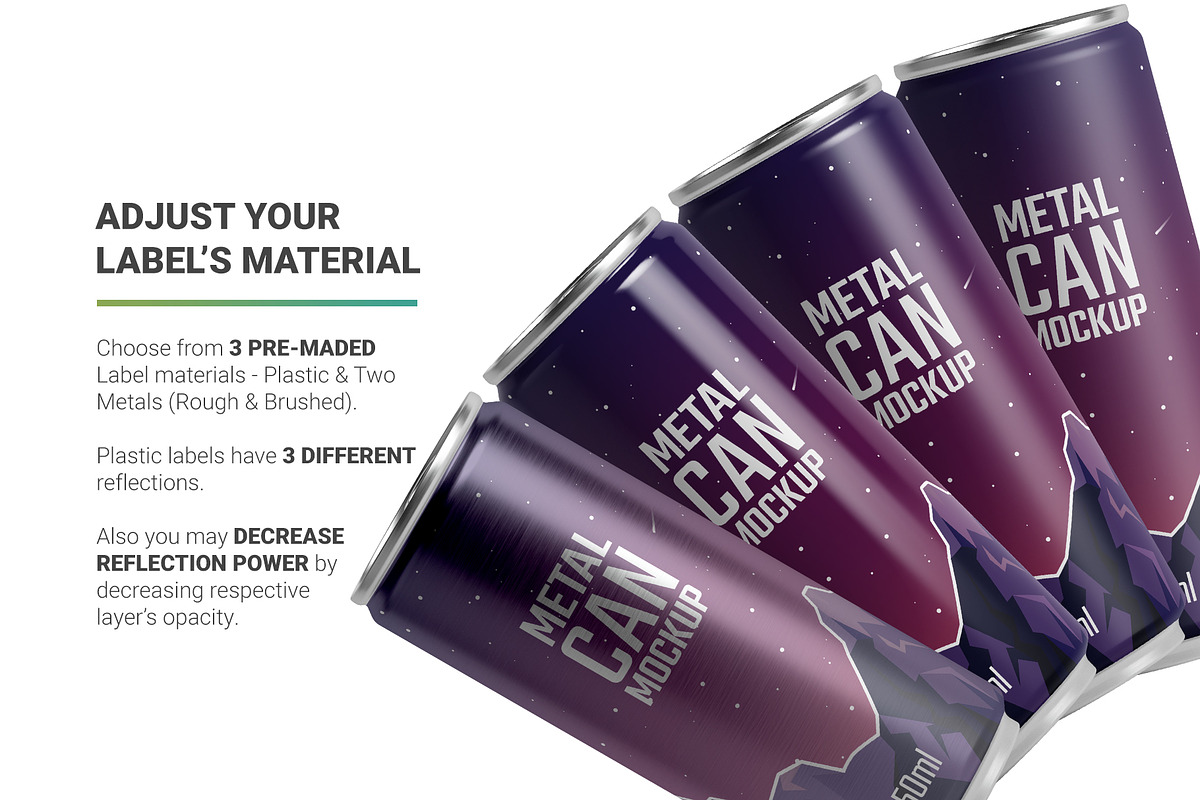 250ml Slim Can Mockup, a Packaging Mockup by AY Mock-Ups (Photo 7 of 10)
