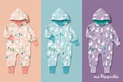 No Drama Llama - pattern & cliparts, a Pattern Graphic by Brzozowska (Thumbnail 2 of 5)