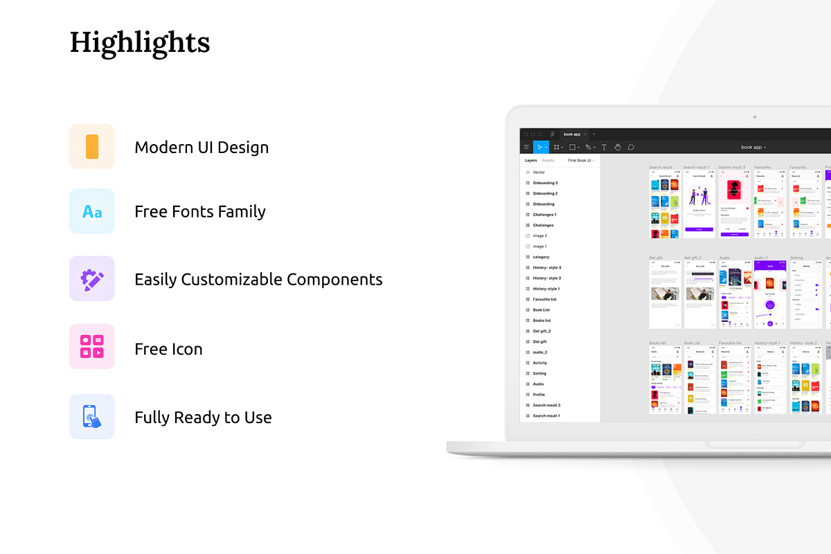 Book App | iOS App UI Help Kit, an App Template by CreativeUI (Photo 4 of 8)