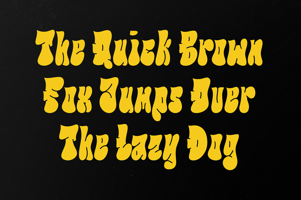 Fiuzz - Bold Bubble Graffiti Font, a Handwritten Font by Youthlabs Studio (Photo 2 of 14)