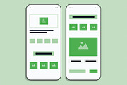 Marketing Mobile App Wireframe, a Wireframe Template by MightyDesign (Thumbnail 4 of 8)