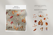Watercolor Autumn Seamless Pattern, a Graphic by PROTEA Watercolor Studio (Thumbnail 7 of 9)