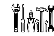 Classic garage workshop sign design, an Illustration by Amazin_art (Thumbnail 17 of 32)