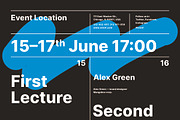 Conference Event Poster Template, a Flyer Template by Danil Polshin (Thumbnail 5 of 9)
