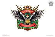 Royal King Bird Logo Template, a Branding & Logo Template by Kongstones_std (Thumbnail 3 of 6)