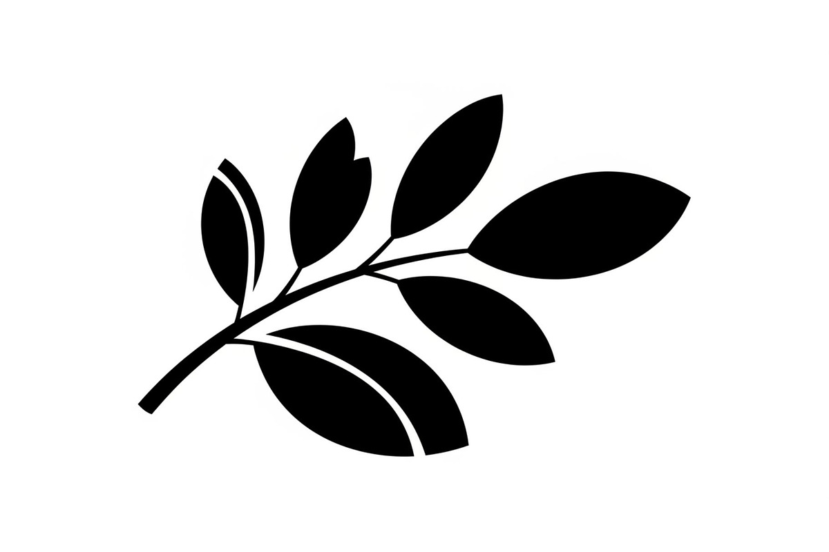 Botanical Leaf Silhouette Bundle, an Illustration by Creativeshirt (Photo 44 of 51)