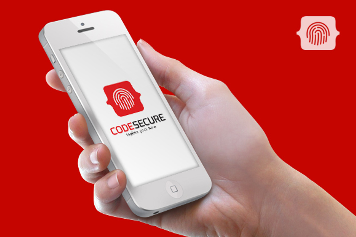 Code Print Secure Logo Template, a Branding & Logo Template by ...