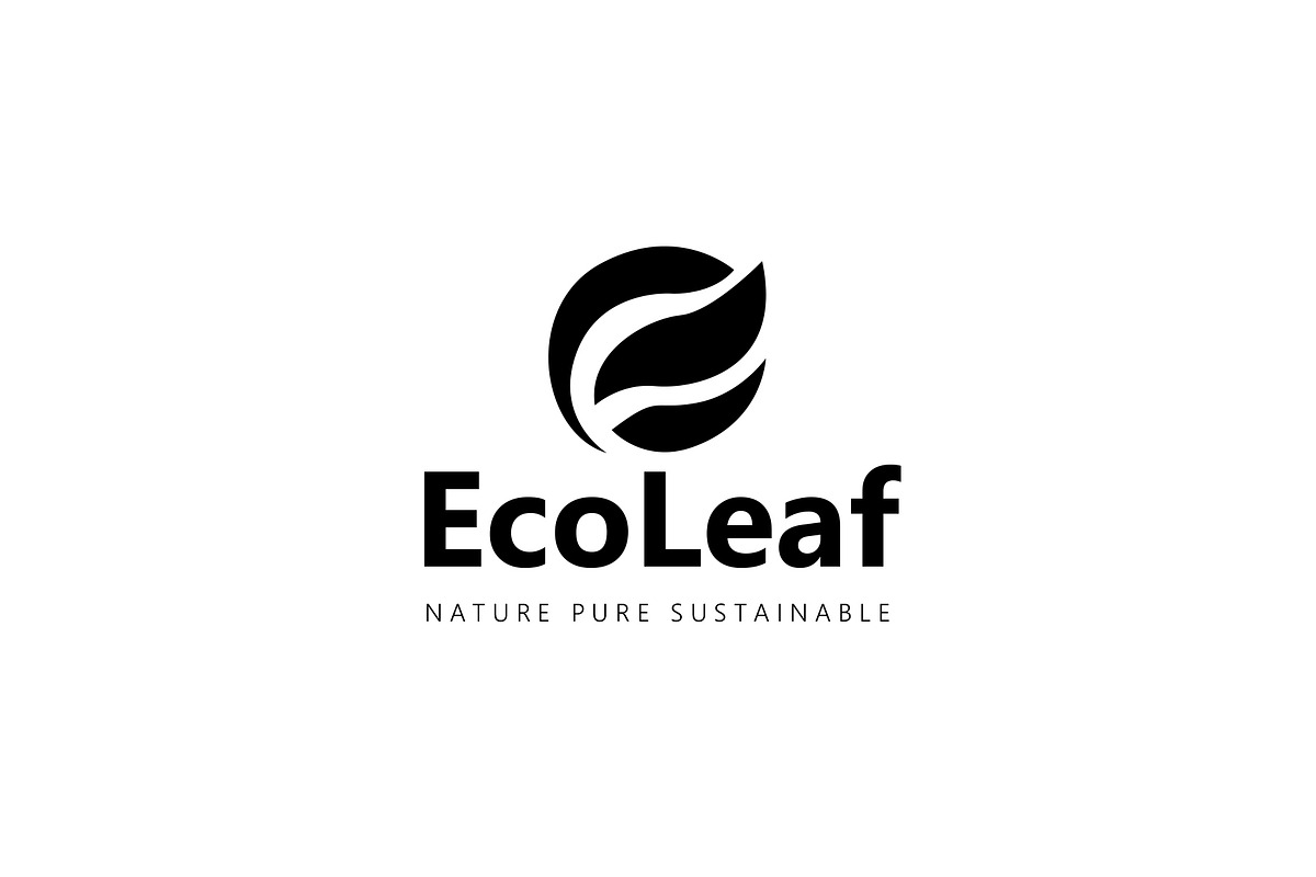 EcoLeaf Eco Logo Template, a Branding & Logo Template by SANB (Photo 3 of 3)