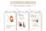 Natural Instagram Story Posts, a Social Media Template by Cultive Creative (Thumbnail 4 of 9)