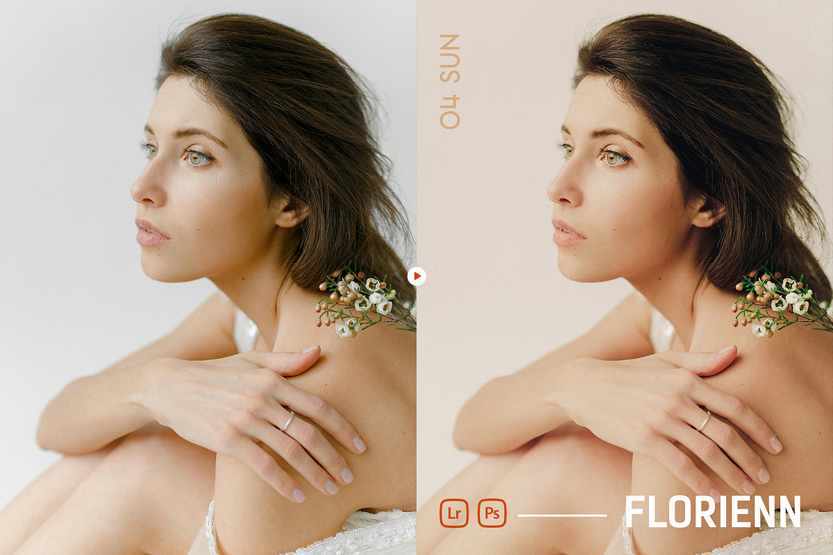 Florienn - Female Portrait Presets, a Preset Add-On by Presetrain Co. (Photo 4 of 10)