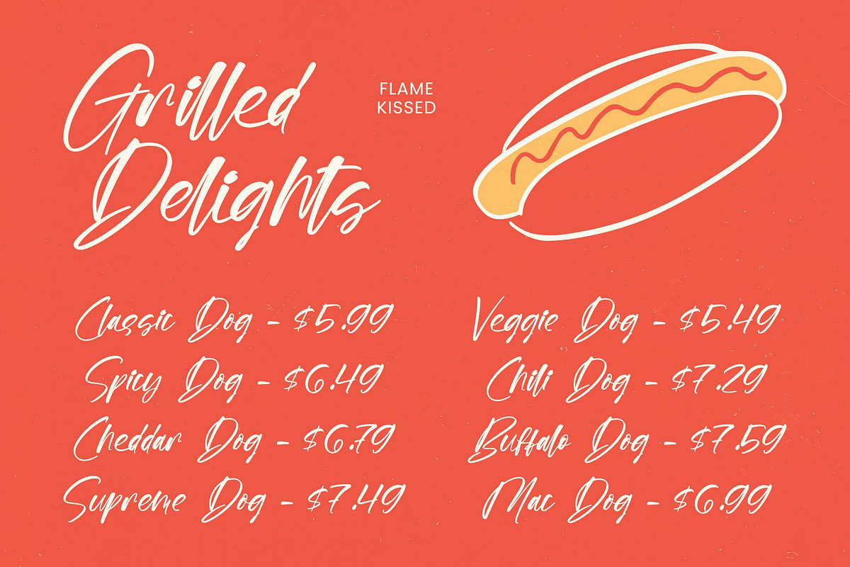 Ifartype Supetag Bold Handwritten, a Script Font by stylishtype.co (Photo 3 of 15)