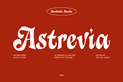 Astrevia - Vintage Serif Display, a Serif Font by Youthlabs Studio (Thumbnail 1 of 15)