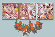 Swimming pool wimmelbook, a Person Illustration by Carpet Tapete Pretzel (Thumbnail 10 of 10)