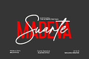 Madeva Suarte Font Duo, a Script Font by Maulana Creative (Thumbnail 1 of 10)