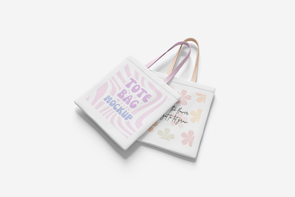 Canvas Tote Bag Mockup, a Product Mockup by MrLetters (Photo 2 of 5)