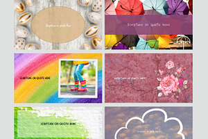 100 Scripture Canva Templates