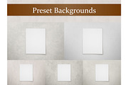 Paper Poster Mockup Kit, a Product Mockup by MockupsBox (Thumbnail 2 of 8)