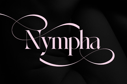 Nympha Luxurious Font