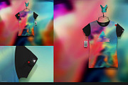 Women's T-shirt On 5 Stages Mock-up, a Hoody Mockup by Mocca Mockups Store (Thumbnail 29 of 59)